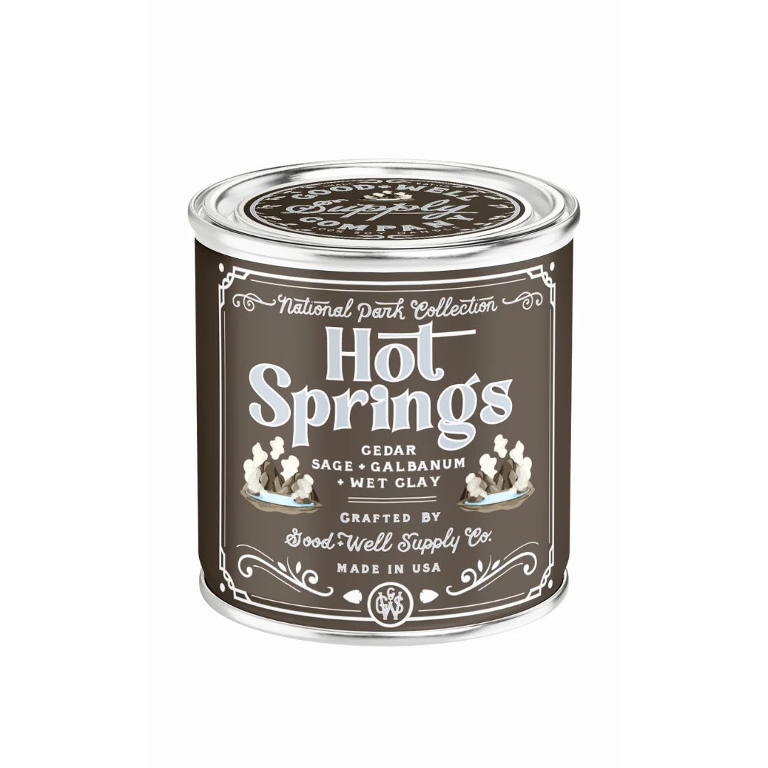 HOT SPRINGS National Park Candle