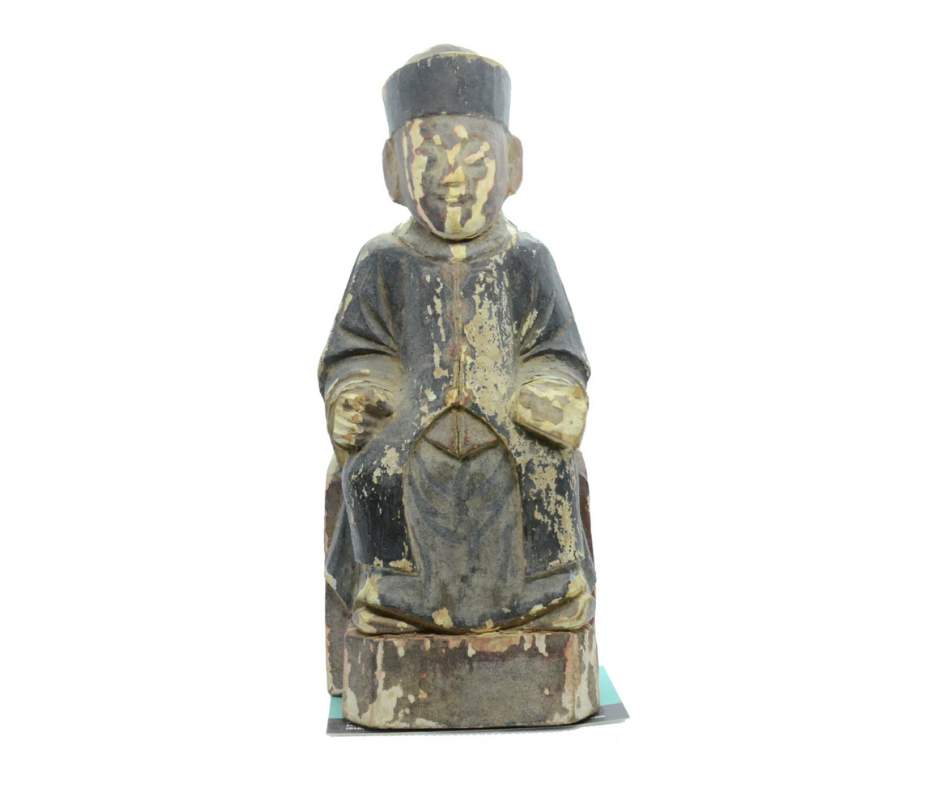 Antique Prayer Statue - 19th C. China