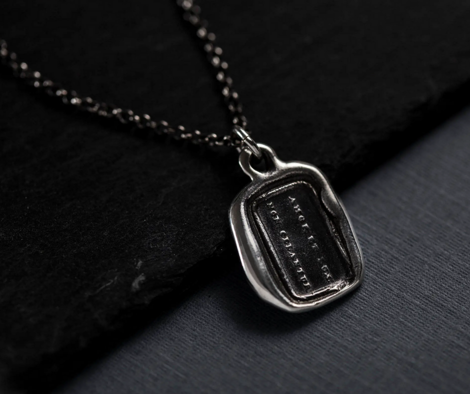 Love and Light Wax Seal Necklace