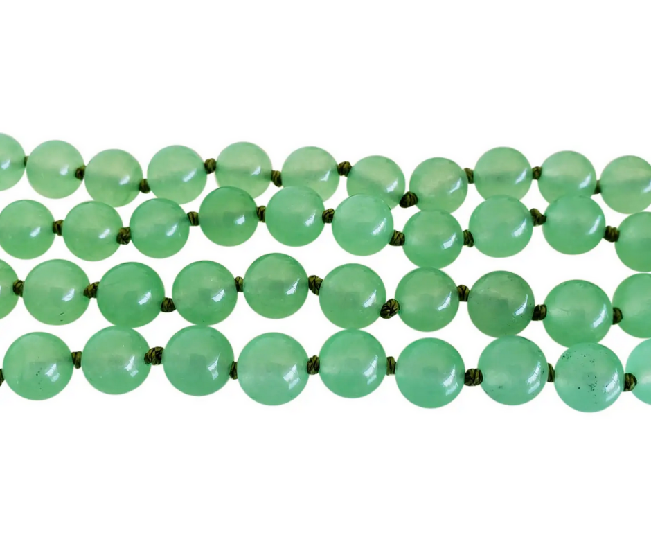 8mm Purity Jade Tassel Mala