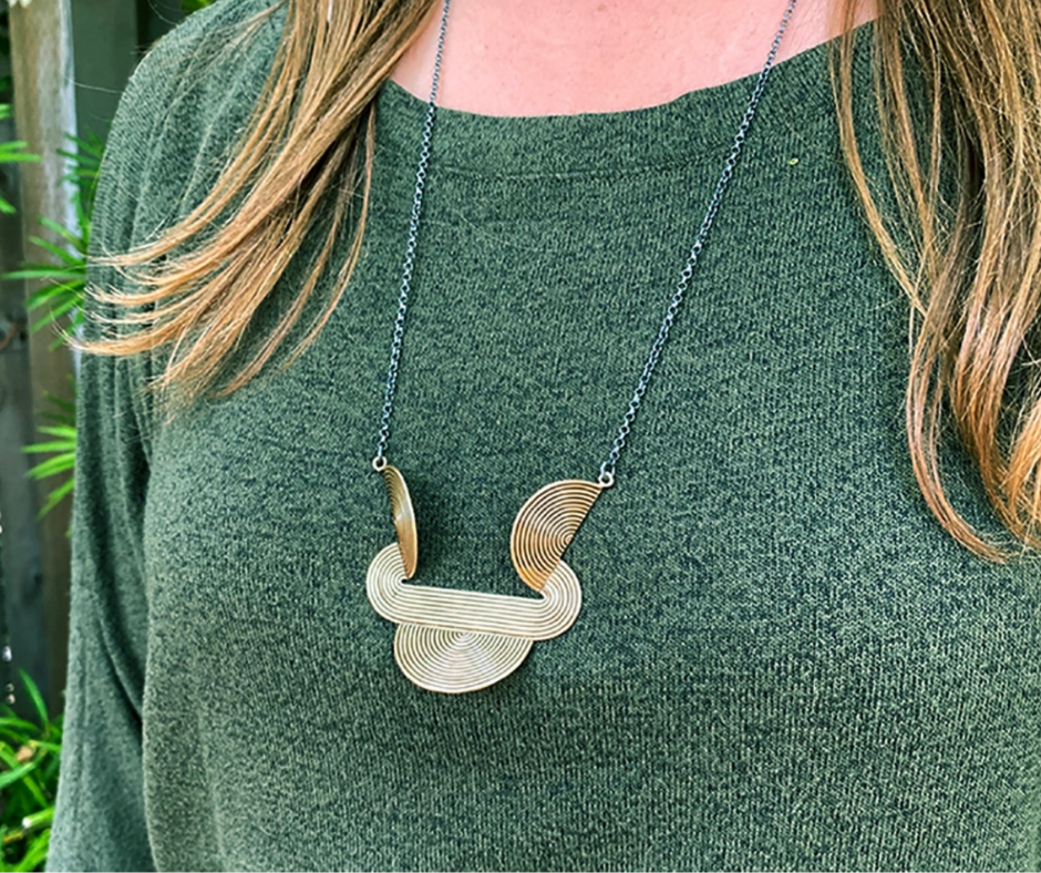 Ritual Pendant Necklace Bronze