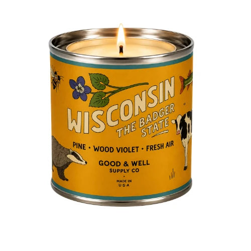 WISCONSIN STATE Candle
