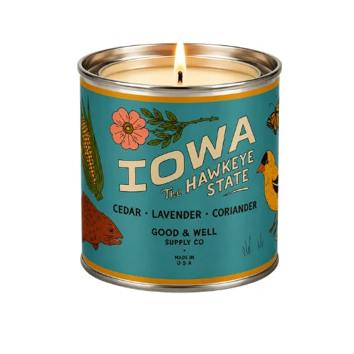 IOWA STATE Candle