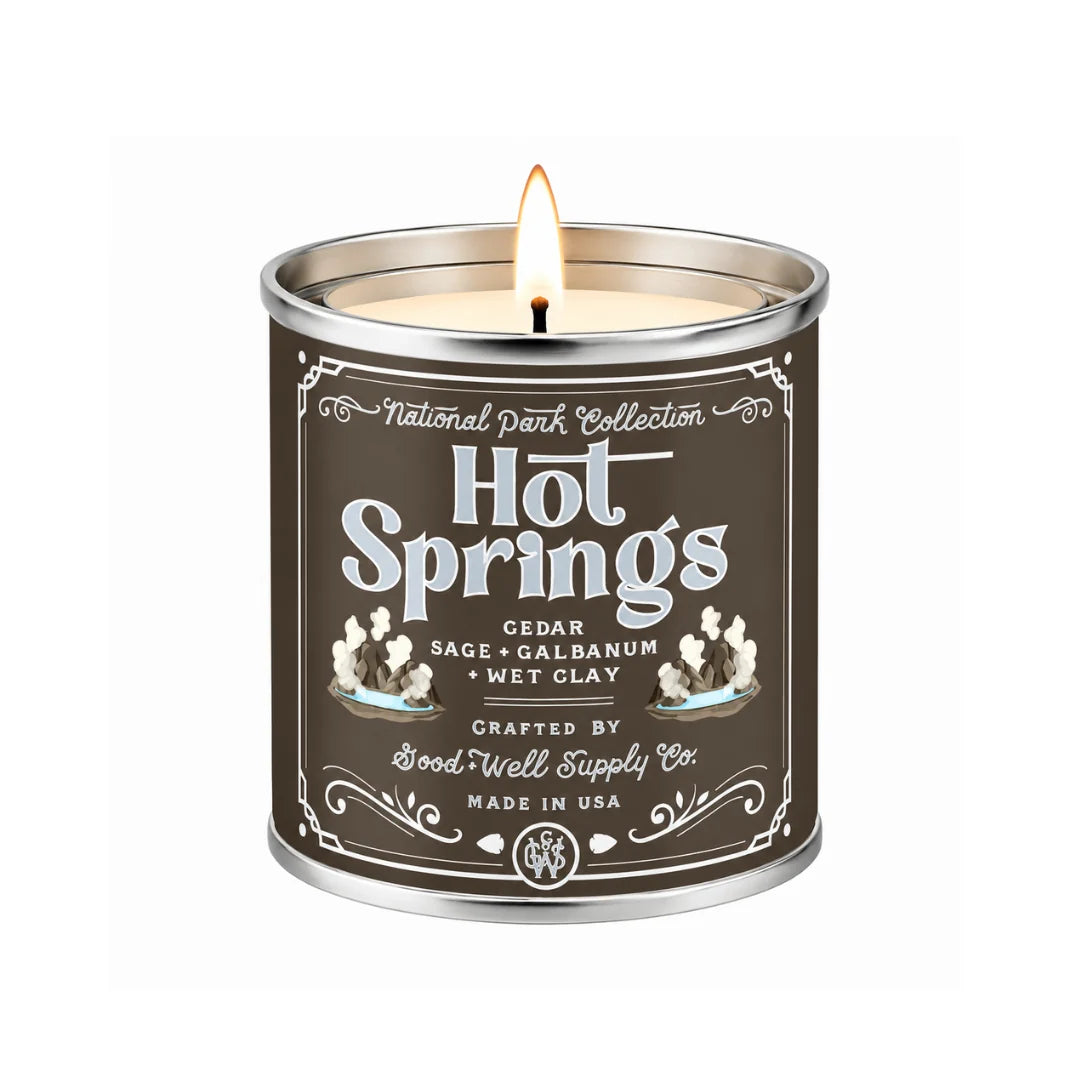 HOT SPRINGS National Park Candle