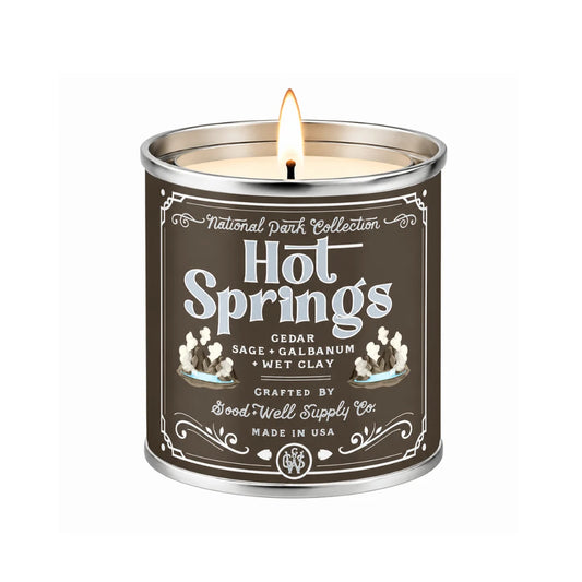 HOT SPRINGS National Park Candle