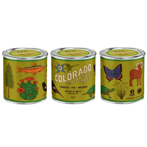 COLORADO STATE Candle