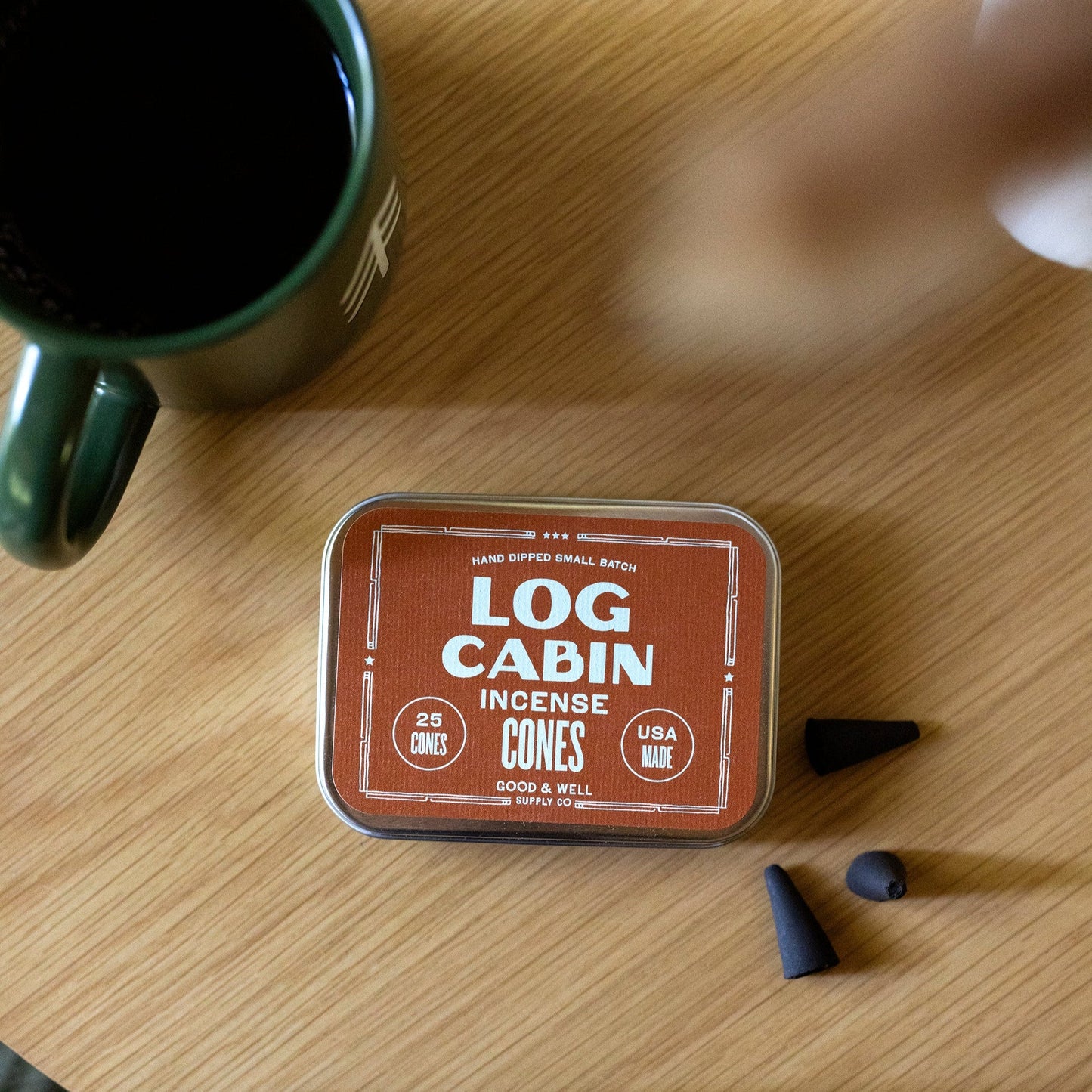 LOG CABIN Incense Cones