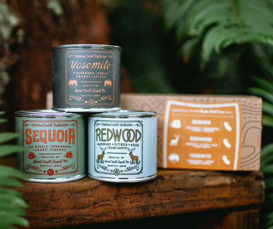 Parks of the Mountain West Region Set - National Park Collection