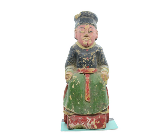 Antique Prayer Statue - 19th C. China