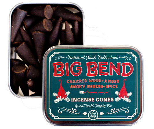 BIG BEND National Park Incense Cones
