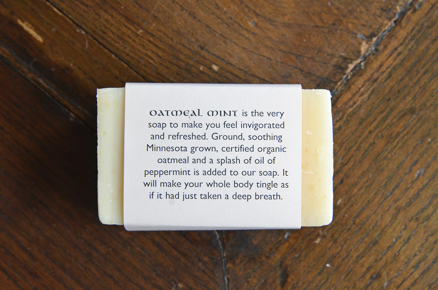 Oatmeal Mint Bar Soap