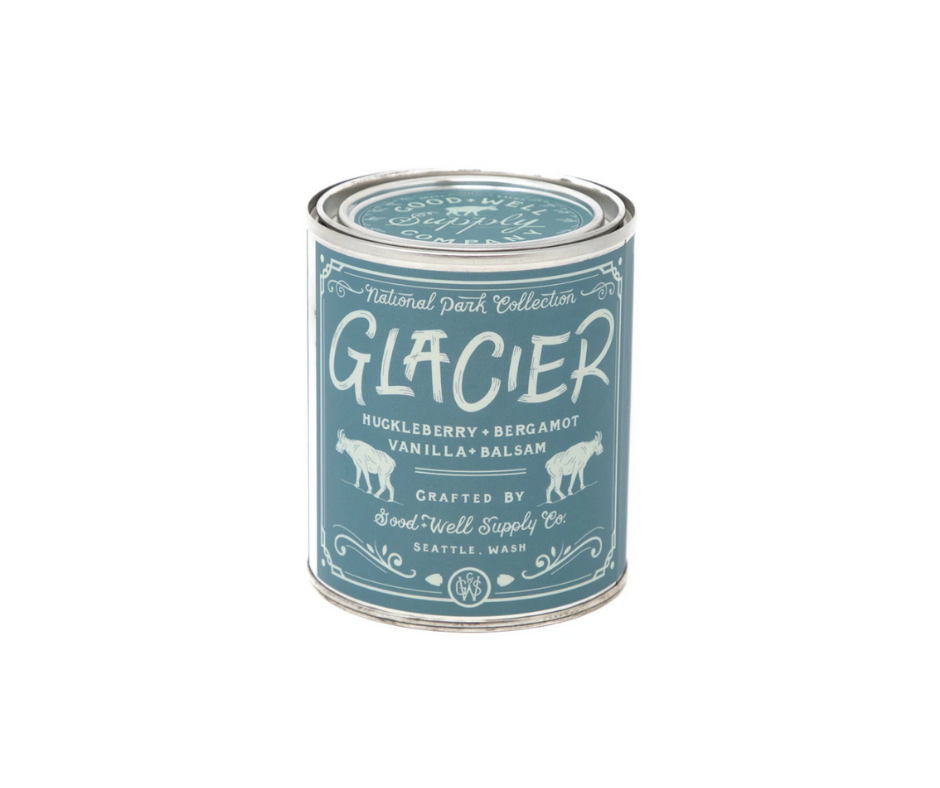 GLACIER National Park Candle