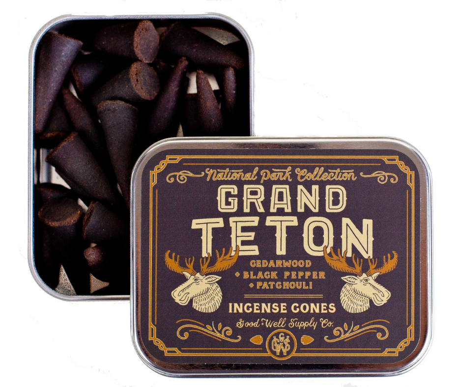 GRAND TETON National Park Incense Cones