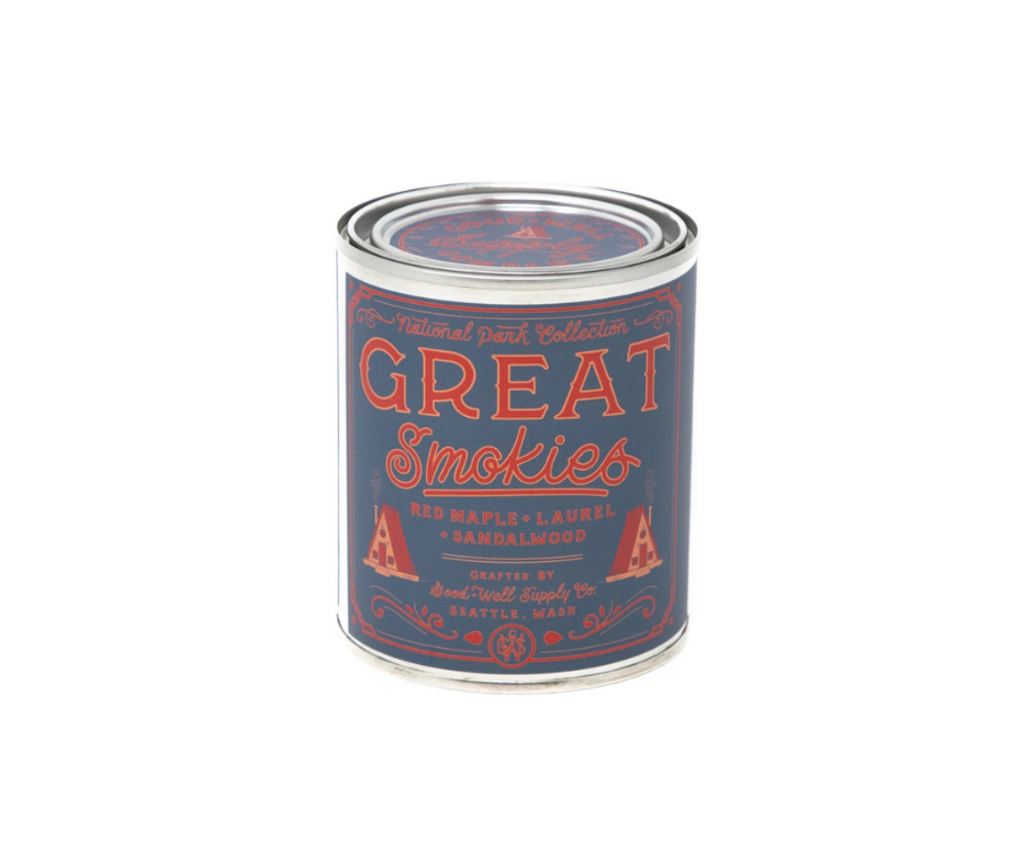 GREAT SMOKIES National Park Candle