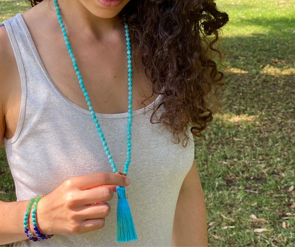 Manifestation - Amazonite Mala