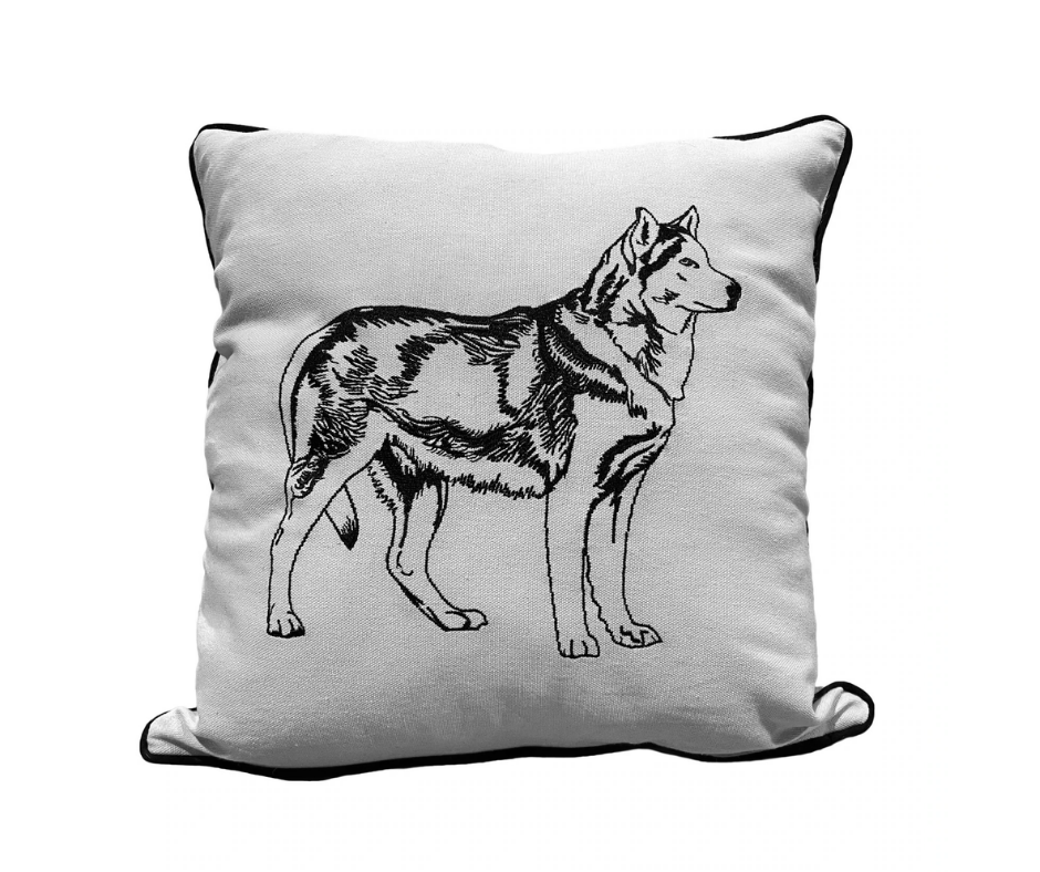 Husky Dog Pillow