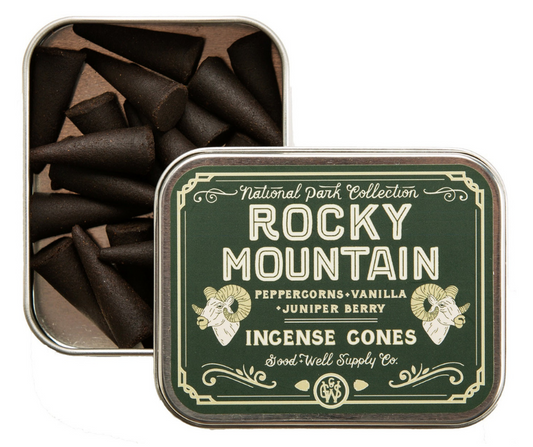 ROCKY MOUNTAIN National Park Incense Cones