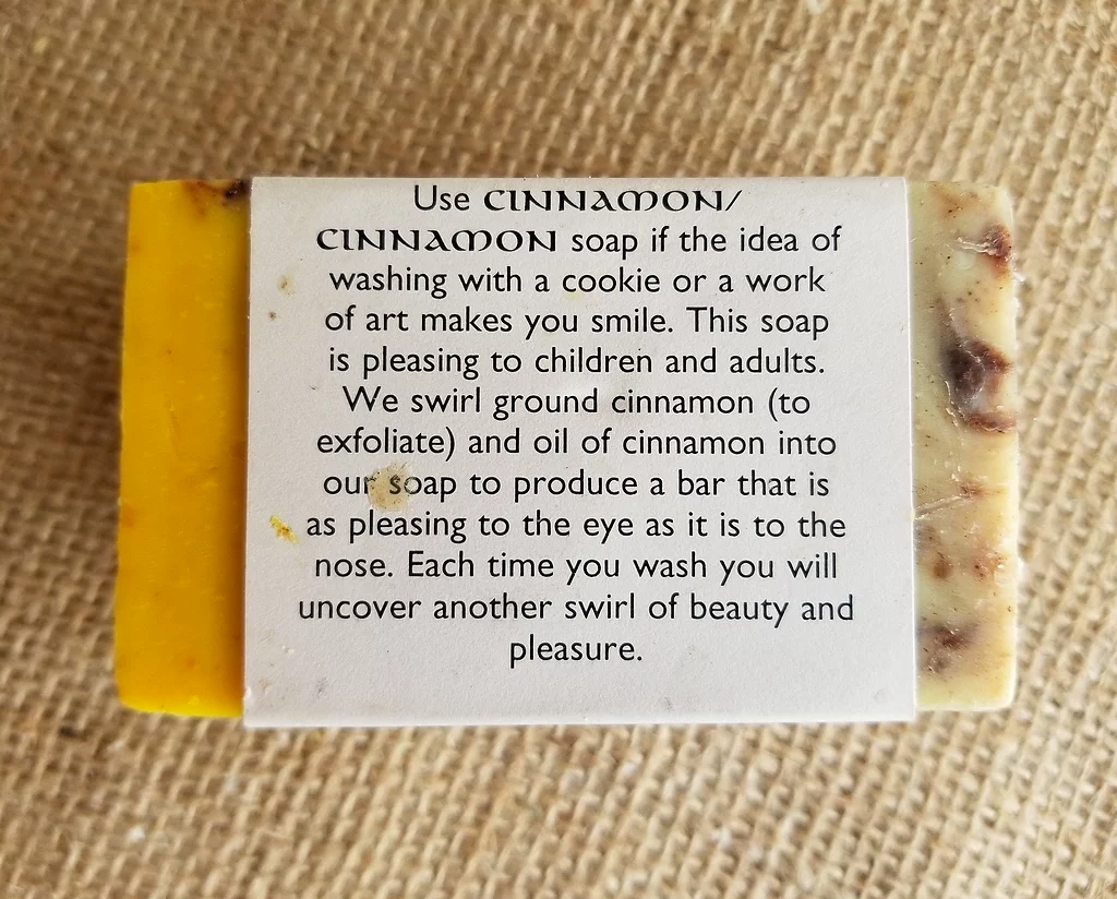 Cinnamon/Cinnamon Bar Soap