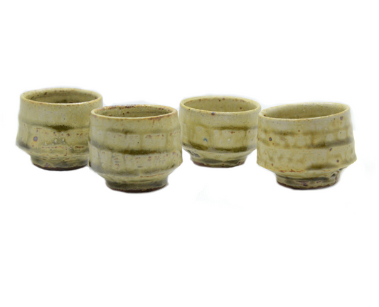 Local Ash Sake Cups - Set of 4