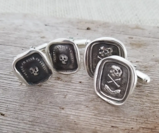 Skull and Crossbones Cufflinks