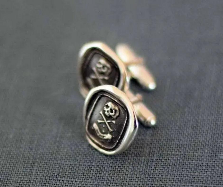 Skull and Crossbones Cufflinks