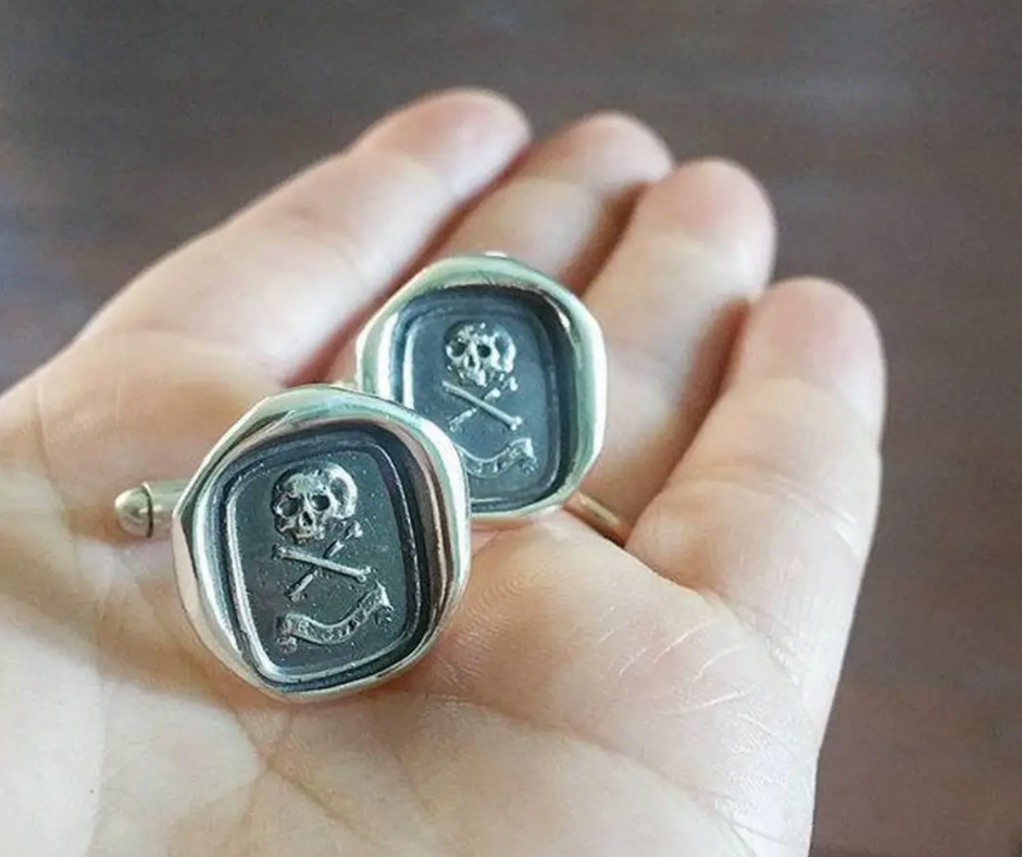 Skull and Crossbones Cufflinks