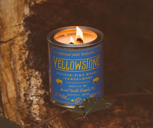 YELLOWSTONE National Park Candle