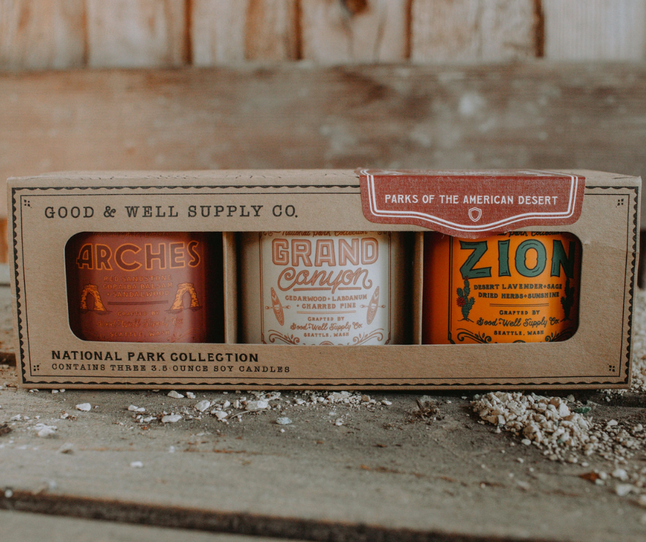 Parks of the American Desert Region Set - National Park Collection