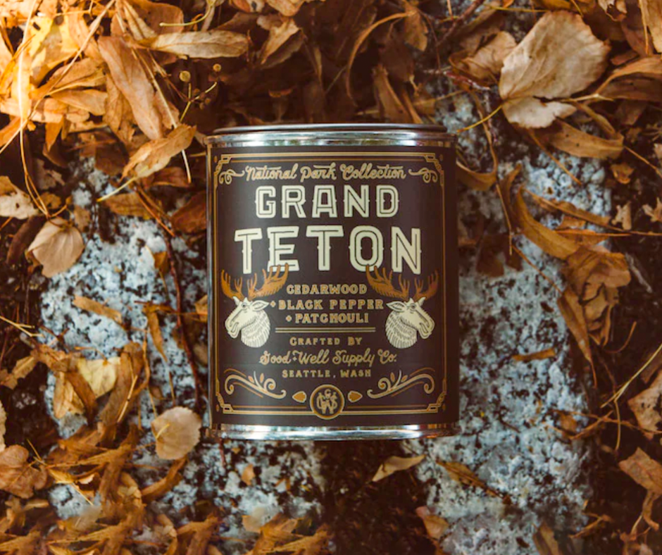 GRAND TETON National Park Candle