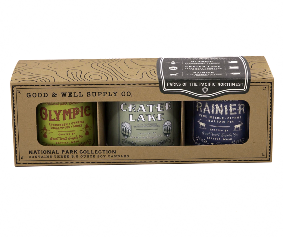 Parks of the Pacific Northwest Region Set - National Park Collection