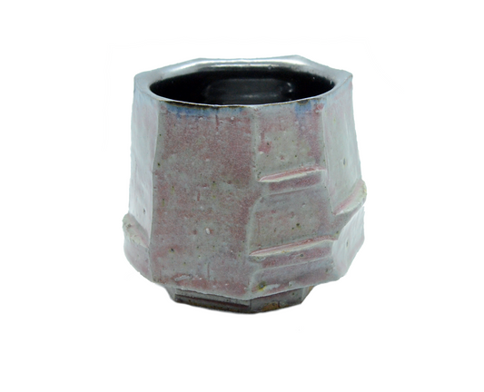 Faceted Copper Yunomi