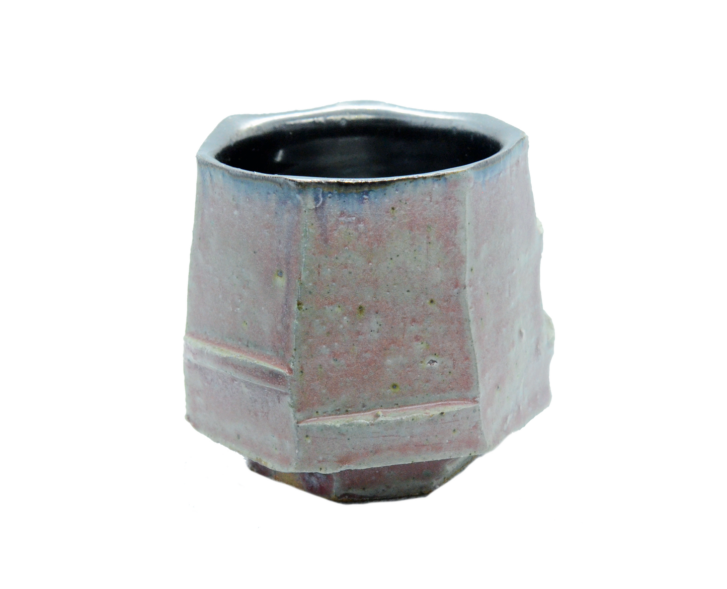 Faceted Copper Yunomi