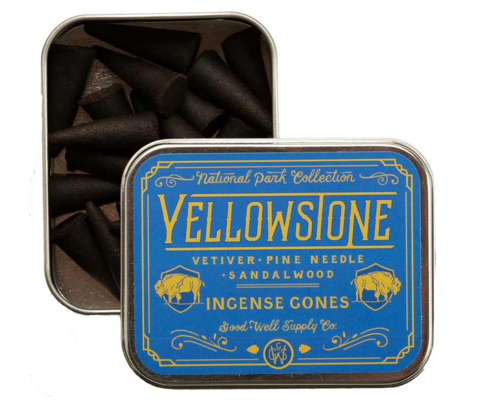 YELLOWSTONE National Park Incense Cones