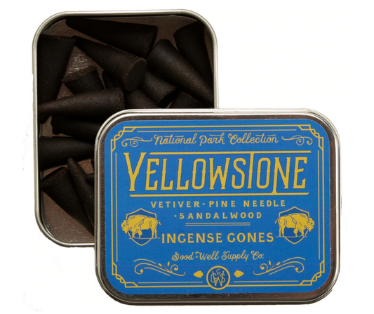 YELLOWSTONE National Park Incense Cones